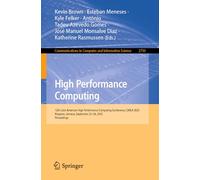 High Performance Computing: 12th Latin American High Performance Computing Conference, CARLA 2025, Kingston, Jamaica, September 22-26, 2025, ... in Computer and Information Science, 2750)