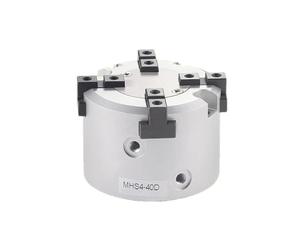 High-Performance MHS2/MHS3/MHS4 Series Finger Pneumatic Grippers - Compatible with Double-Acting Rotary Cylinder 16D/20D/25D/32D/40D/50D(Mhs4,63D)