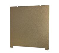 High Performances - Placa de construcción de cama térmica de acero con resorte de 235 x 235 mm para impresoras, compatibilidad con hojas texturizadas de doble cara