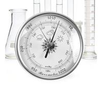 High Precision Barometer - Barómetro Mecánico Para Pronóstico Meteorológico De | Manómetro Automático Portátil Para Exteriores | Manómetro Tradicional De Alta Precisión