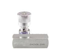High pressure 350bar 1/4" 3/8" 1/2" 3/4" 1" EHCV female thread Tubular hydraulic adjustable one-way throttle flow control valve(EHCV14)