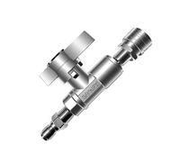 High Pressure Ball Valves 3/8 Inch Quick Connection Fitting Stainless Steel 304 for Power Washer Hose Efficient Cleaning Tasks High Pressure Car Wash Ball Valves