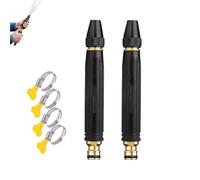 High-pressure booster nozzle,3-Modes Adjustable Spray Patterns,Multi Function Lawn & Garden Watering Sprayer,for Watering Plants,Vegetables,Car Washing,Rinsing Floor,Pet (B)