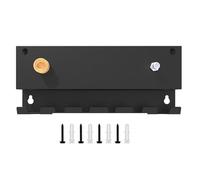 High Pressure Cleaning Holder - Wall Mounted Foam Cannon Storage Rack | Pressure Washer Accessories Organizer For Nozzles, Wand Extensions & Guns | Industrial Grade Metal