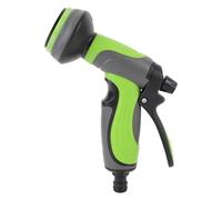 High Pressure Garden Hose Nozzle | 10 Adjustable Spray Modes for Lawn Care/Car Washing/Pet Bathing | Ergonomic ABS & TPR Nozzle with Lock