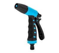 High Pressure Hose Nozzle - Adjustable Powerful Slip Resistant Heavy Duty Spray | Water Hand Sprayer | For Garden Lawn Outside Outdoor Backyard Pet Showering Washing | 360 Rotating PP ABS 104g