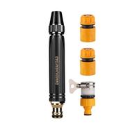 High Pressure Hose Nozzle, Powerful Spray Cleaning Tool, Leak Proof Garden Watering Nozzle Design, 0,94 x 6,46 pulgadas Sturdy Compact Multi Pattern Sprayer, Car Wash Yard Floor Cleaning Tool