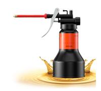 High-Pressure Oil Can | Manual Lubricating Oil With Long Nozzle, Precision Oiler For Small Machines, Home Maintenance, Bearing & Tool Lubrication