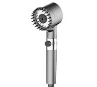 High Pressure Shower Head 4 Modes Water Saving With Filter For Hard Water Adjustable Spray With Massage Bathroom Shower(Shower Head 1.5mPipe)