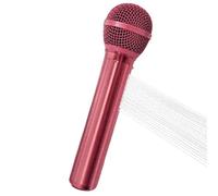 High Pressure Shower Head, Microphone Shape Handheld, 8.35x1.97x1.97 inches Retro Bathing Equipment, Strong Water Stream Output, Vintage Design, Perfect for Hotel Home Bathroom, Music Podcast