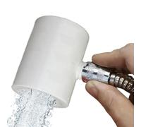 High Pressure Shower Head, Powerful Massage Nozzle, Shower Head with Adjustable Spray, Bathroom Fixture with ABS Chrome, Strong Flow 360-Degree Circular Water Pattern, Supplies for Hotel Dorm