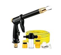 High Pressure Sprayer, High Pressure Hose Nozzle Heavy Duty, Adjustable Garden Hose Spray Gun for Car Wash, Patio, Garden & Outdoor Cleaning (10m Hose)
