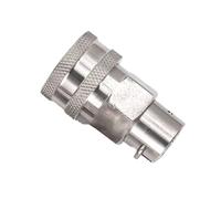 High Pressure Washer Adapter 3/8 Quick Plug Set Hose Quick Connector for Water Anti-Winding Conversion Joint B