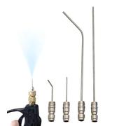 High Pressure Washer Nozzles Stainless Steel - 4 Piece Replacement Nozzle Kit With Extension Rod, Pressure Washer Accessories For Cleaning Washing Machines Air Conditioners