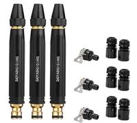 High Pressure Water Gun - Garden Sprayer, 2026 Upgraded Powerful Car Wash & Pressure Washer Gun, Adjustable Spray Patterns, for Watering Plants and Car Washing (3ps)