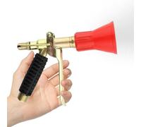 High Pressure Water Sprayer - Copper 20 x 12 cm 30 x 12 cm | Adjustable Atomization Nozzle, Heavy Duty Windproof Sprinkler | Long Range Gardening Tool For Backyard Irrigation, Plants And Trees