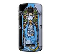 High Priestess Tarot Card Funda Carcasa Case para Motorola Moto Z Force, Z Play