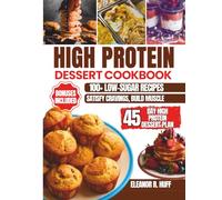 High Protein Dessert Cookbook: Easy, Guilt-Free Recipes to Satisfy Cravings, Build Muscle, and Reach Your Fitness Goals.