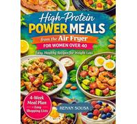 High-protein Power Meals from the Air fryer for women over 40: Easy, Healthy Recipes for Weight loss