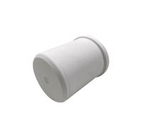 High Purity Quartz Casting Crucible for Metal Melting - 1-4KG Ceramic Shield Gold Melting Cup for Jewelry Tools(C.CC 3000B with-hole)