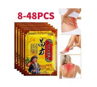High Quality Herbal Pain Relief Plaster for Shoulder Neck Back Knee Joint Muscle Pain Health Care (8-48 Pcs)