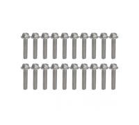 High quality M10*1.5 coarse thread hexagonal screw with washer (20 pieces sold)