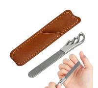 High-quality Material: This stainless steel nail file, built from strong me