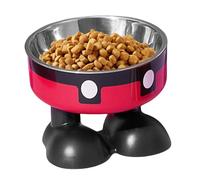 High Raised Cat Food Bowls, Elevated Cat Dog Food and Water Bowl, Anti-Slip Large Foot Cat Feeding Bowls, Creative Design for Food and Water, Perfect for Indoor Cats and Small Dogs