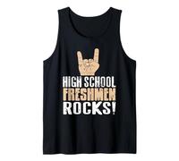 High School Freshmen Rocks! Cool Vintage Designs Presente Camiseta sin Mangas