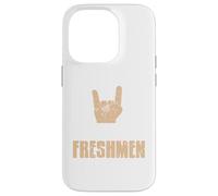High School Freshmen Rocks! Cool Vintage Designs Presente Carcasa para iPhone 14 Pro