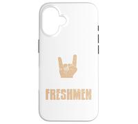 High School Freshmen Rocks! Cool Vintage Designs Presente Carcasa para iPhone 16
