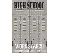 High School inspired/themed word search book.: Book is 6 X 9 inches, 110 pages with 55 Puzzles and 495 words with mostly easy to read print. Each ... vertically, diagonally, forward, or backward.