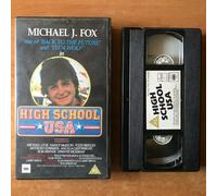 High School USA [Rod Amateau]: Made For TV - Comedy - Michael J.Fox - Ariel VHS