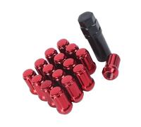 High Security Anti Theft Wheel Lock for Car SUVs Trucks Carbon Steel Lugs Nut with Unique Polygonal Design Car Wheel Lock Lug Set Anti Theft Lug Screw