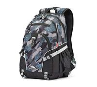 High Sierra Mochila Loop, Graffiti/Negro/Ceniza (Negro) - 53646-7619