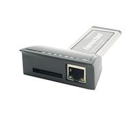 High Speed Laptop Expresscard to gibabit LAN Card Express Ethernet Network Card 34MM 1000m 24 in 1 Card Reader