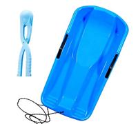 High Speed Snow Sled - Lightweight Heavy Duty Downhill Slider For Kids & Adults, Impact-Resistant Snowboard Sled For Grass, Sand & Ice, Reinforced Handles | All-Season Fun