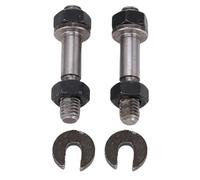 High Speed Steel Double Ended Bolt for Mini Lathe | Top & Bottom Threaded Gear Bolt for MX - S716G / MX - 210 / WM - 210 | 8x16mm Double Head Screw with Nuts & Pins