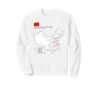 High-Speed Train Railway - Souvenir Route Map China Sudadera