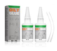 High Strength Oily Glue - Universal Super Glue,Welding High-Strength Oily Glue, Used For Quick Repair Of Metal, Plastic, Wood, Glass And So On - 50g (2)