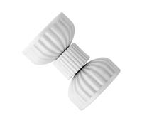 High Strength Plastic White Bed Frame Stabilizers Reduces Headboard Wobble Portable for Bedrooms with Wood Floor Bed Headboard Stabilizers