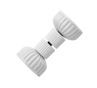 High Strength Plastic White Bed Frame Stabilizers Reduces Headboard Wobble Portable for Bedrooms with Wood Floor Bed Headboard Stabilizers