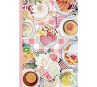 High Tea Journal: Pink Gingham Tea Party Notebook | Elegant Floral Stationery for Writing, Notes & Reflections | Vintage Tea Lover Gift 6x9