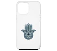High Tech Hamsa Fatima - Colgante con diseño de estrella de David Carcasa para iPhone 12 Pro Max