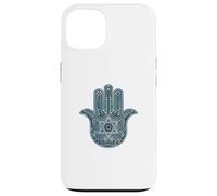 High Tech Hamsa Fatima - Colgante con diseño de estrella de David Carcasa para iPhone 13
