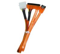 High-Tech Place Cable de 22 pines SATA a 4 pines + SATA - 0,5 m