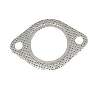 High Temp Exhaust Gasket - Replacement Sealing Pad 2 Bolt Flange Gasket | Stainless Steel Graphite Engine Leak Repair, Vehicle Maintenance Part, Automobile Parts for Down Pipe Exhaust Pipes Car Modif