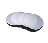High-Temp Silicone Gasket Seals - 30-100mm Round, 1-5mm Thick, 5/10 Pcs - Milky Translucent Silicone Rubber for Electronics, Automotive, and Crafts(100mm x 2mm 5pcs)