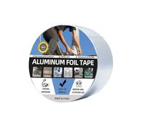 High Temperature Aluminum Foil Tape For Sealing - Thickened Self Adhesive Waterproof Tape For Kitchen Sink Leak Repair, Grout Sealing, Pipes & Ducts, Heat Resistant Up To 120°C, Rustproof, Easy Tear
