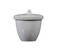 High Thermal Conductivity Ceramic Crucible - Arc-Shaped Moulds for Laboratory Experiments (5-500ml) - Ideal for Metallurgy and Material Research(200ml)